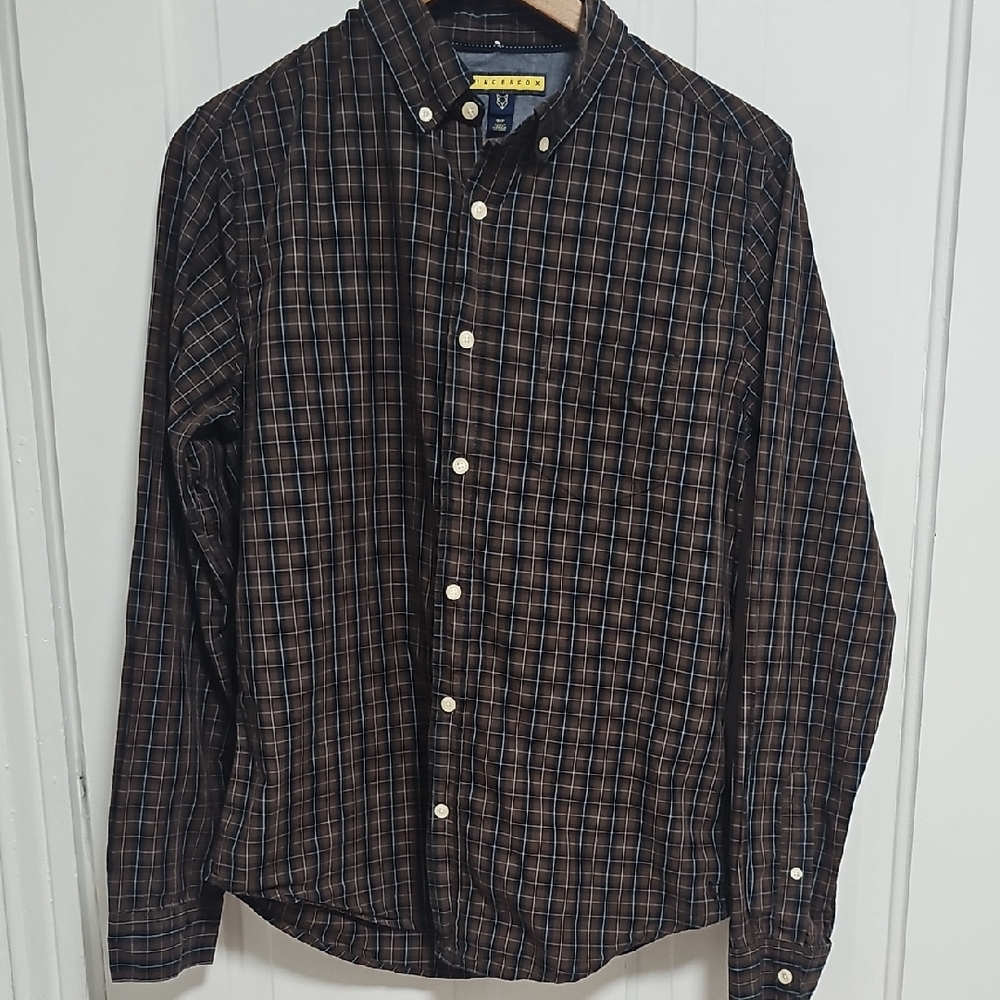 Prince & Fox Dark Brown Checkered Shirt